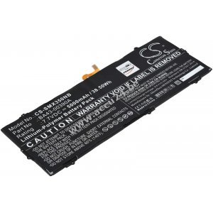 Accu geschikt voor Laptop Samsung Chromebook 15.6, XE350XBA-K01US, Type BA43-00390A