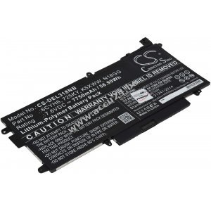 Accu geschikt voor Laptop Dell Latitude E5289, Latitude L3189, Type N18GG