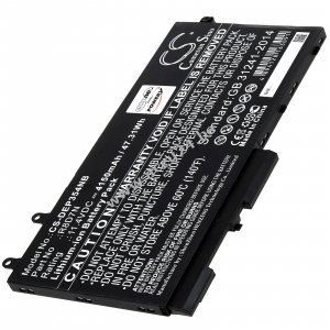 Accu geschikt voor Laptop Dell Latitude 5500, Precision 15 3540, Type R8D7N, Type 49HG8