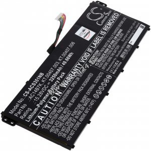 Batterij voor Laptop Acer Swift 3 SF314, Spin 5 SP515, Nitro 5 AN515, Type AC14B7K/ Type KT.000407.006