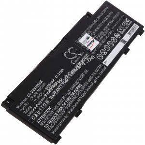 Accu geschikt voor Laptop Dell Inspiron 14 5490, Type 266J9, Type M4GWP