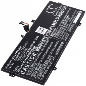 Batterij geschikt voor Lenovo Yoga Slim 7-Carbon 13ITL5 / Yoga Slim 7-13ACN05 / Type L19D4PF5