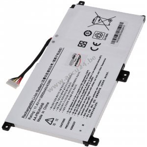 Batterij geschikt voor Laptop Samsung NT500R5L NT501R5L Type AA-PBUN3AB