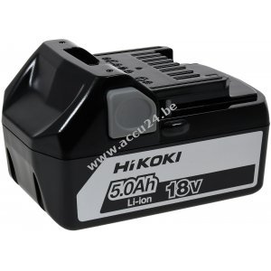 HiKOKI Batterij BSL1850, 335790, Li-Ion, 5,0Ah 18V