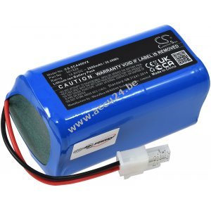 Batterij geschikt voor Robotstofzuiger ZACO A4s, A6, A8s, A9s, type 501929