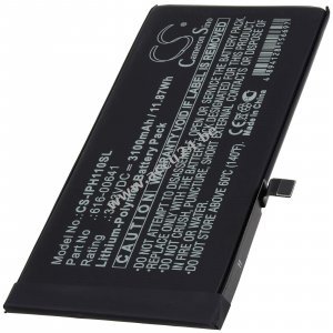 Batterij compatibel met Apple iPhone 11 / A2111 / Type 616-00641