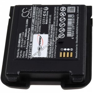 Batterij geschikt voor barcodescanner M3 Mobile BK10 type BK10-BATT-S34