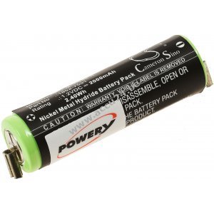 Batterij voor tondeuse, tondeuse Moser Easy Style 1881 / Type 1852-7531