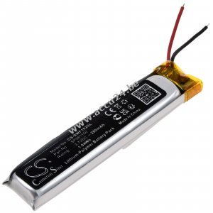 Batterij geschikt voor hoofdtelefoon Buds Sony WF-1000XM2 type SP561150