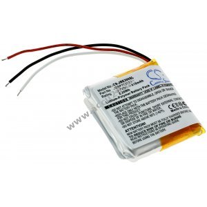 Batterij geschikt voor de JBL Everest Elite 300 / E45BT / type GSP753030 en andere hoofdtelefoons.