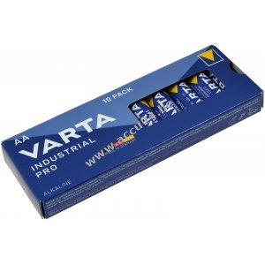 Batterij Varta 4006 Industrieel Mignon LR06 AA, 10 st.