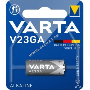 Varta alkalinebatterij V23A V23GA 23AE 12V 1 blisterverpakking