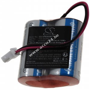 Batterij geschikt voor bewegingsmelder Visonic Next CAM K9 PG2 Neo PG8934 type GP2CR123A