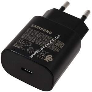 Samsung snellader 25W EP-TA800, zwart, Samsung Galaxy A80