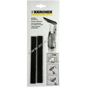 Krcher Treklip voor raamstofzuiger bijv. WV 50 Plus / WV 60 Plus / WV 5 Plus (170mm, verpakking van 2)