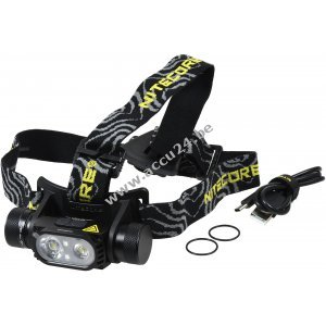 Nitecore HC68 hoofdlamp 2000 lumen, e-Focus