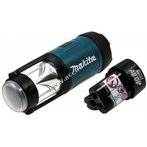 Makita Lamp ML102 7,2V-10,8V inclusief Origineel Makita Type BL1013 10,8V Accu