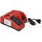 Lader voor AEG/ Milwaukee gereedschap accu's 12V-14.4V-18V/ Li-Ion