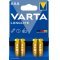 Varta Batterijen AAA LR03 Alkaline Micro Longlife 1,5V Blisterverpakking van 4