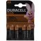 Duracell Alkaline Mignon AA LR06 1,5V Plus Extra Life blisterverpakking van 4 batterijen