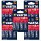 Varta Max Tech AA alkaline batterijen - 20 stuks 5x4 blisterverpakkingen