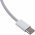 Apple A2795 USB-C naar USB-C oplaadkabel geweven 1m wit