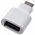 Originele Google OTG-adapter, USB-aansluiting naar USB-C-stekker, wit, ADA-GGL-A2C