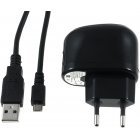 USB-Lader incl. 2.0 High-Speed USB-Kabel met Micro USB