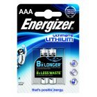 Lithiumbatterij Energizer L92 / Micro / AAA / FR03 blisterverpakking van 2