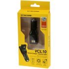 Nitcore VCL10 - USB-oplader voor in de auto inclusief noodverlichting, glasbreker & rood waarschuwingslicht